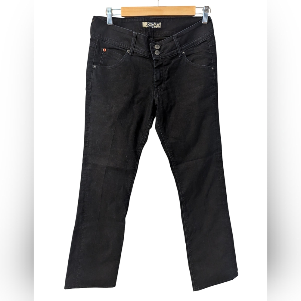 HUDSON Women's Classic Straight Leg Jeans Size 30 Dark Wash